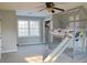 Bedroom area with a decorative bunk bed and slide at 75 Price Dr, Locust Grove, GA 30248
