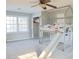 Bedroom area with a decorative bunk bed and slide at 75 Price Dr, Locust Grove, GA 30248
