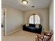 This bedroom has a cozy couch by the window and a rocking chair at 2030 Habersham Trce, Cumming, GA 30041
