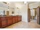 Spacious bathroom with double vanity and walk-in closet at 1211 Thornwell Ne Dr, Brookhaven, GA 30319