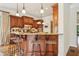 Gourmet kitchen with granite countertops, custom cabinets, and stainless steel appliances at 1211 Thornwell Ne Dr, Brookhaven, GA 30319