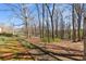 Spacious backyard with a backdrop of trees and undergrowth at 133 Hickory Trl, Cumming, GA 30040