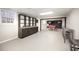 Spacious finished basement with a kitchenette, bar area, and game room at 2870 Carla Nw Dr, Kennesaw, GA 30144