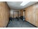 Basement featuring a home gym with a weight rack and rubber flooring at 2870 Carla Nw Dr, Kennesaw, GA 30144