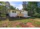 Spacious backyard with lush greenery and a new deck at 1893 Burning Tree Dr, Decatur, GA 30032