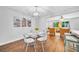 Beautiful dining area with seating for six at 1893 Burning Tree Dr, Decatur, GA 30032