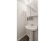 Bathroom with pedestal sink and mirrored medicine cabinet at 380 Grant Se Cir # 306, Atlanta, GA 30315