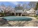 Community pool covered for the off-season, located near the townhomes at 380 Grant Se Cir # 306, Atlanta, GA 30315
