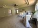 This main bedroom is expansive and includes a ceiling fan and tray ceiling at 2536 Kachina Trl, Dacula, GA 30019