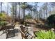 Patio featuring comfortable seating and a fire pit, perfect for relaxing and enjoying the outdoors at 2630 Orchard Knob Se, Atlanta, GA 30339