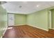 Finished basement with recessed lighting and vinyl flooring at 3136 Taffy Ln, Snellville, GA 30039
