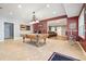 Finished basement with a pool table, bar, and comfortable seating area; perfect for entertaining guests at 1090 Compton Way, Suwanee, GA 30024