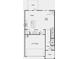 Layout of the home's first floor showing the kitchen, dining area, great room, and a two-car garage at 234 Groveton Ct, Euharlee, GA 30145