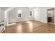 Attic bonus room with hardwood floors, closet and connected bathroom, provides versatile space at 3582 Grove Gate Ln, Atlanta, GA 30339