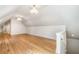 Bright attic bonus room with wood floors offers flexible living space at 3582 Grove Gate Ln, Atlanta, GA 30339
