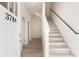 Bright entryway with wooden floors and staircase at 3784 Jack Vernon Cir, Powder Springs, GA 30127