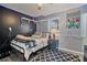 Bedroom featuring painted accent wall, and neutral tones at 85 Ann Se Cir, Cartersville, GA 30121