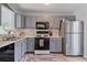 Well-appointed kitchen with stainless steel appliances, modern cabinetry, and a functional layout at 85 Ann Se Cir, Cartersville, GA 30121