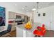 Stylish kitchen featuring granite counters, stainless steel appliances, and breakfast bar with seating at 1484 Ben Park Way, Grayson, GA 30017