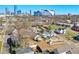 Street view featuring homes, a cityscape, and a prominent stadium at 160 Vine Nw St, Atlanta, GA 30314