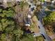 An aerial view of a residential neighborhood, showcasing houses at 2735 Varlet Ct, Snellville, GA 30039