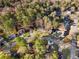 An aerial view of a home and its surrounding neighborhood at 2735 Varlet Ct, Snellville, GA 30039