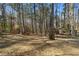 Beautiful backyard featuring a treeline and a grass-covered field at 2735 Varlet Ct, Snellville, GA 30039