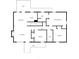 Layout featuring a living room, dining area, kitchen, deck, porch, and several bedrooms and bathrooms at 2735 Varlet Ct, Snellville, GA 30039