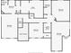 Detailed floor plan showcasing the layout of the upper level with bedrooms, bathrooms and laundry room at 2138 Jockey Hollow Nw Dr, Kennesaw, GA 30152