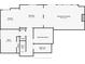 Finished basement floor plan featuring a kitchen, playroom, bathroom, office and basement area at 2138 Jockey Hollow Nw Dr, Kennesaw, GA 30152