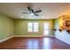 Bright living room featuring hardwood floors and large windows at 263 Ohm Ave, Avondale Estates, GA 30002