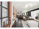 Spacious living area seamlessly flows into the kitchen and dining space at 282 Oak Se Dr, Atlanta, GA 30354