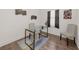 Home office featuring a glass desk and neutral decor at 282 Oak Se Dr, Atlanta, GA 30354