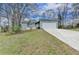 Attractive single-Gathering home with a driveway and a well-manicured lawn, framed by flowering trees at 639 Oak Moss Dr, Lawrenceville, GA 30043