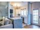 Modern kitchen featuring marble countertops, stainless steel appliances, and a bright window at 1346 Stillwood Chase Ne, Atlanta, GA 30306