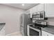 Modern kitchen featuring stainless steel appliances, and ample counter space at 3655 Habersham Ne Rd # 215, Atlanta, GA 30305
