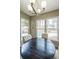 Cozy breakfast nook offering backyard pool views and natural light at 4118 Kentmere Main Nw, Kennesaw, GA 30144