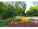 Beautifully landscaped entrance to the Cross Creek community at 47 Monet Nw Ct, Atlanta, GA 30327