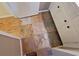 Kitchen flooring featuring beautiful tile, cabinets and wood flooring at 47 Monet Nw Ct, Atlanta, GA 30327