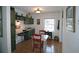 Eat in kitchen features built in shelves and updated cabinetry at 47 Monet Nw Ct, Atlanta, GA 30327