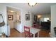 Inviting kitchen that connects to a living area to create an open concept floor plan at 47 Monet Nw Ct, Atlanta, GA 30327