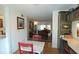 Open floor plan showing a nook and offering sight lines to a den area at 47 Monet Nw Ct, Atlanta, GA 30327