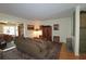 Spacious living room featuring an office space and decorative furniture at 47 Monet Nw Ct, Atlanta, GA 30327
