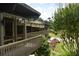 Open-air patio of community building offering golf course views at 47 Monet Nw Ct, Atlanta, GA 30327
