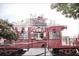 Exterior view of Frosty Caboose food service business showing train car theme and signage at 5300 Peachtree Rd # 2309, Chamblee, GA 30341