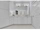 Stylish bathroom showcasing a double vanity, marble countertops, and ample storage space at 91 Webb St, Roswell, GA 30075