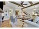 Bright living room featuring hardwood floors and comfortable seating at 91 Webb St, Roswell, GA 30075