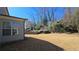 Secluded backyard backing to greenspace for privacy and relaxation at 112 Austin Dr, Sandy Springs, GA 30328