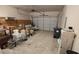Spacious two-car garage with ample room for parking and storage solutions at 112 Austin Dr, Sandy Springs, GA 30328
