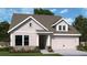 Charming single-story home featuring a two-car garage and a welcoming front yard with beautiful landscaping at 2044 Ripple Park Bend, Canton, GA 30114